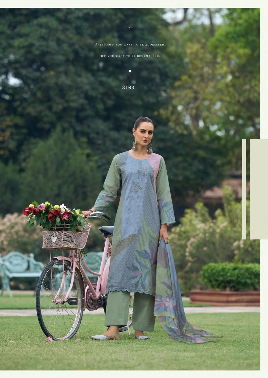 Prm Trendz Maritza Pure Lawn Cotton Wholesale Fancy Salwar Suit Catalog — Wholesale Salwar Suits, MPA wholesale from Surat - Gallery Image 7